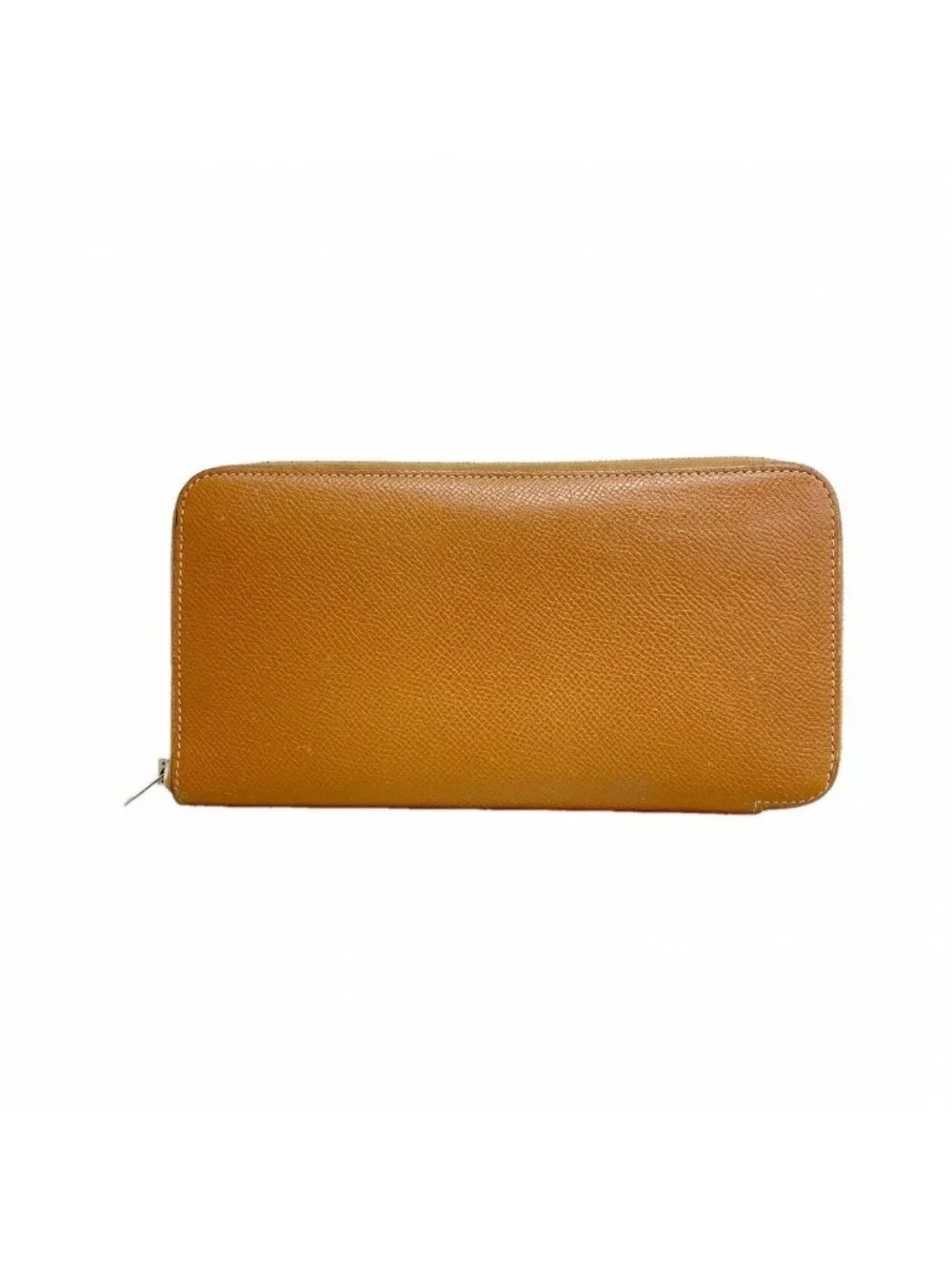 Hermes Wallet Azap Long Silk in Veau Gold Silver